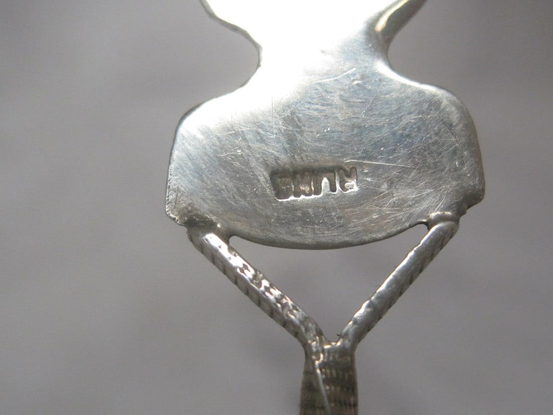 Black Americana Sterling Silver Souvenir Spoon - 5