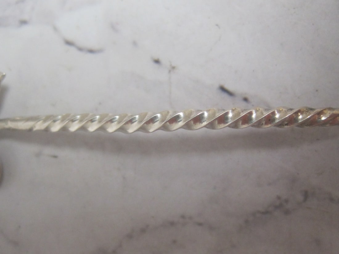 Jacksonville, Florida Sterling Silver Alligator Souvenir Spoon - 3