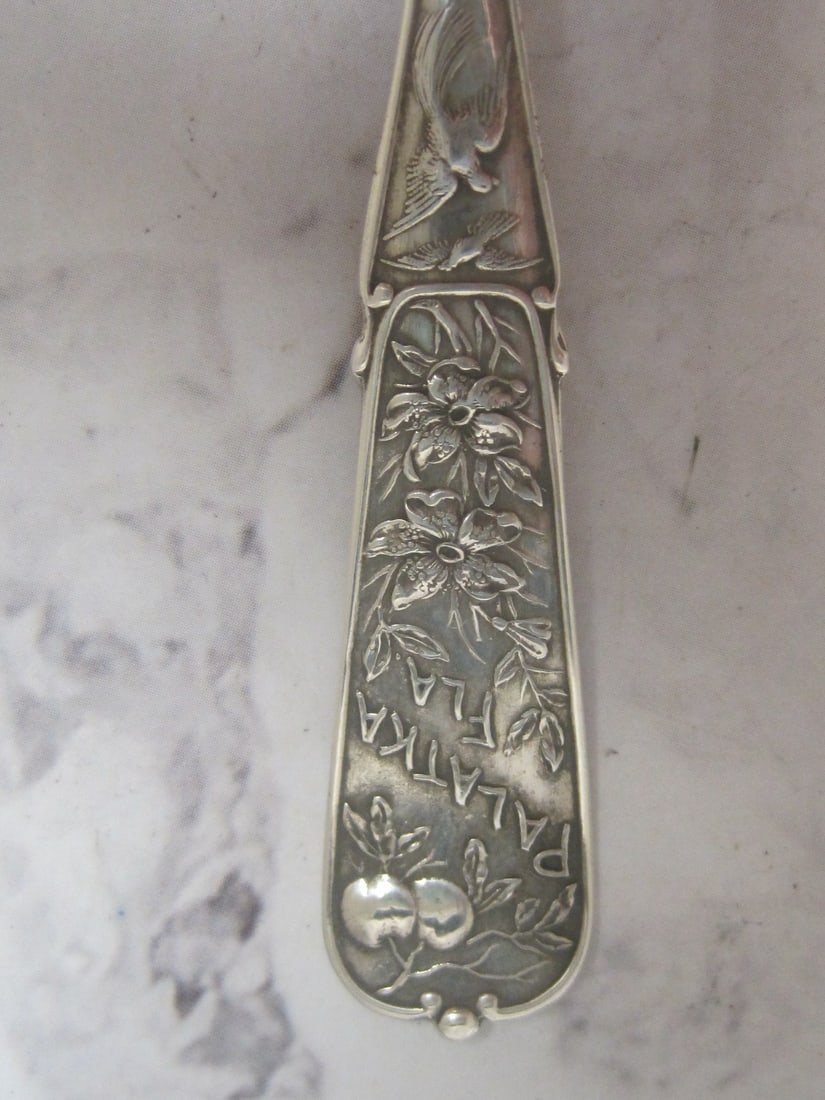 Scarce Palatka, Florida Sterling Silver Souvenir Spoon - 2