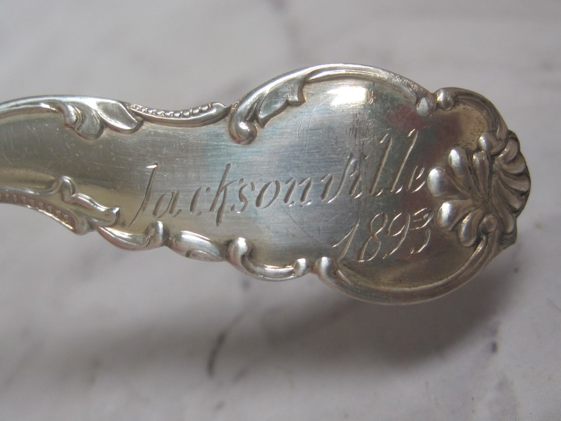 Dixie Sterling Silver Souvenir Spoon - 6