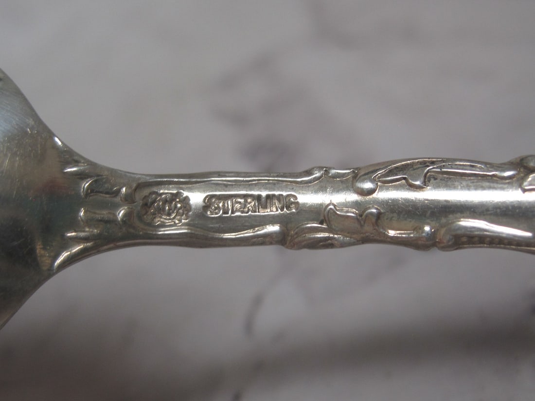 Dixie Sterling Silver Souvenir Spoon - 7