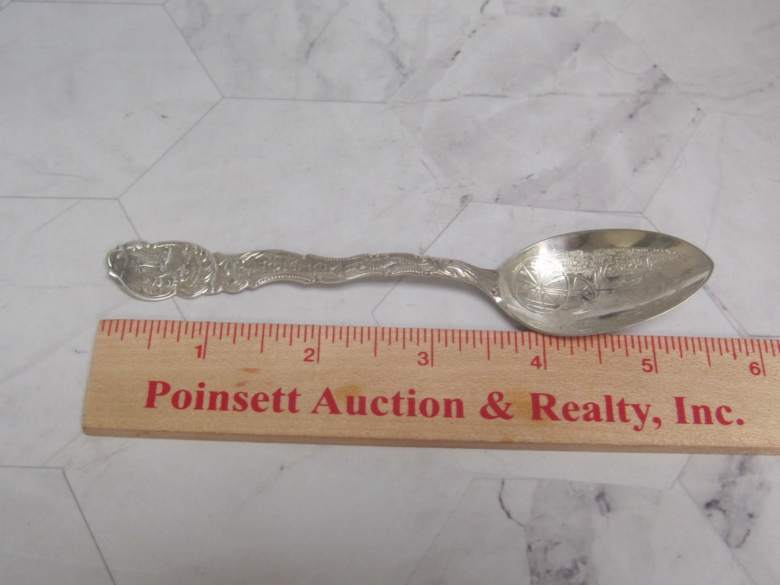 Dixie Sterling Silver Souvenir Spoon - 8