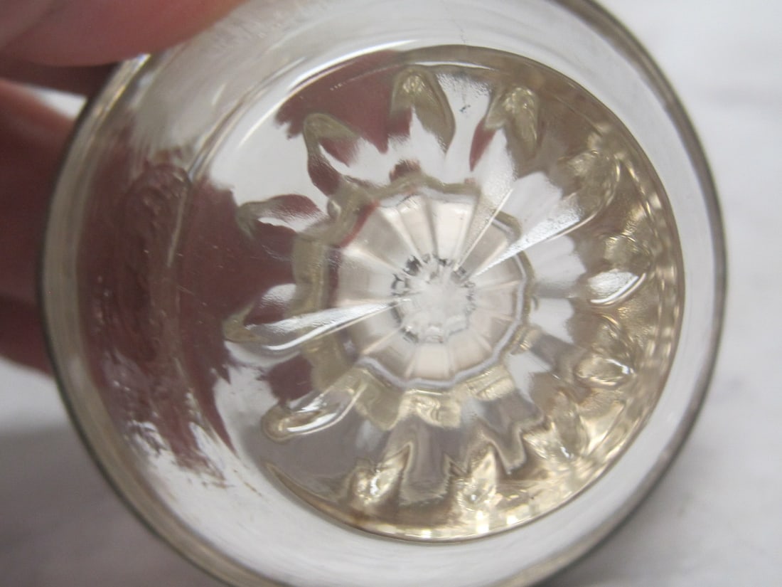 Sterling Silver & Glass Table Lighter - 5