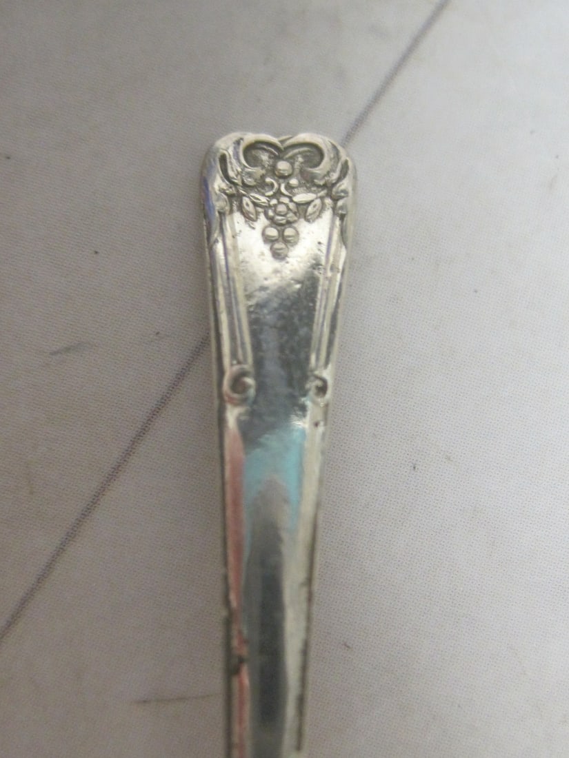 Pair of Sterling Silver Salt Cellars & Spoons - 6