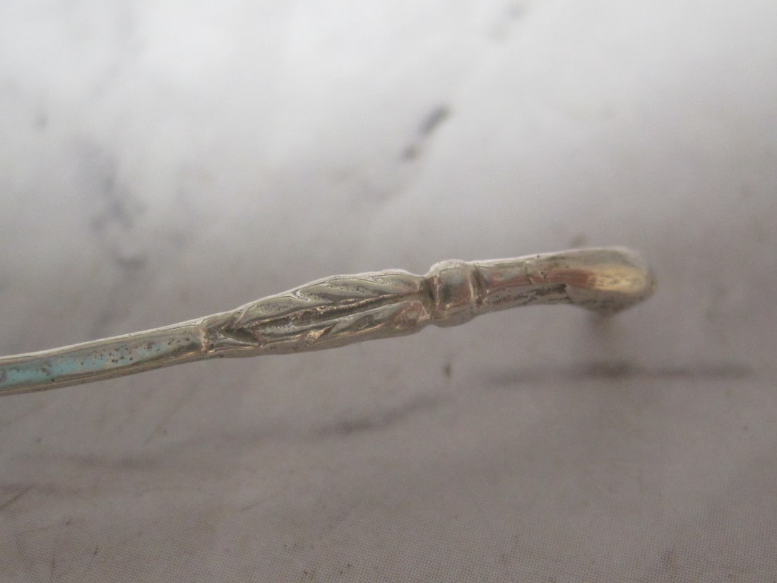 Sterling Silver Salt Spoon - 2