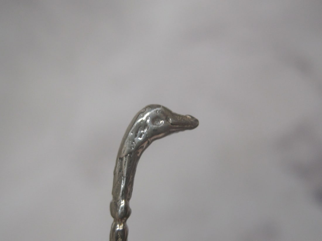 Sterling Silver Salt Spoon - 3