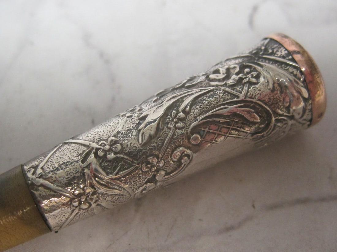 Sterling Silver Cigarette Holder - 2