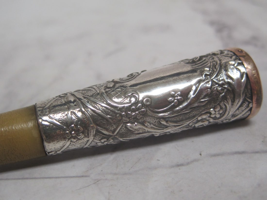 Sterling Silver Cigarette Holder - 3