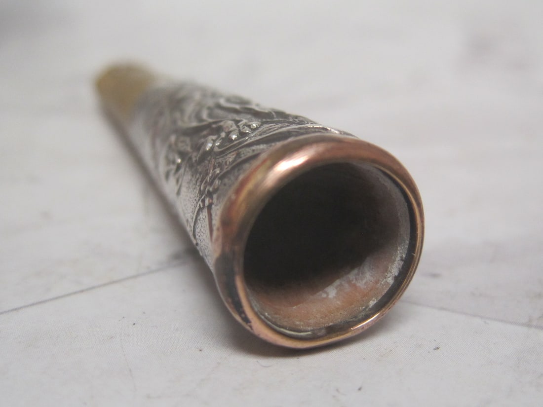 Sterling Silver Cigarette Holder - 5