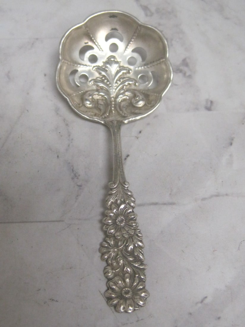 Antique Sterling Silver Nut Spoon (1 of 5)