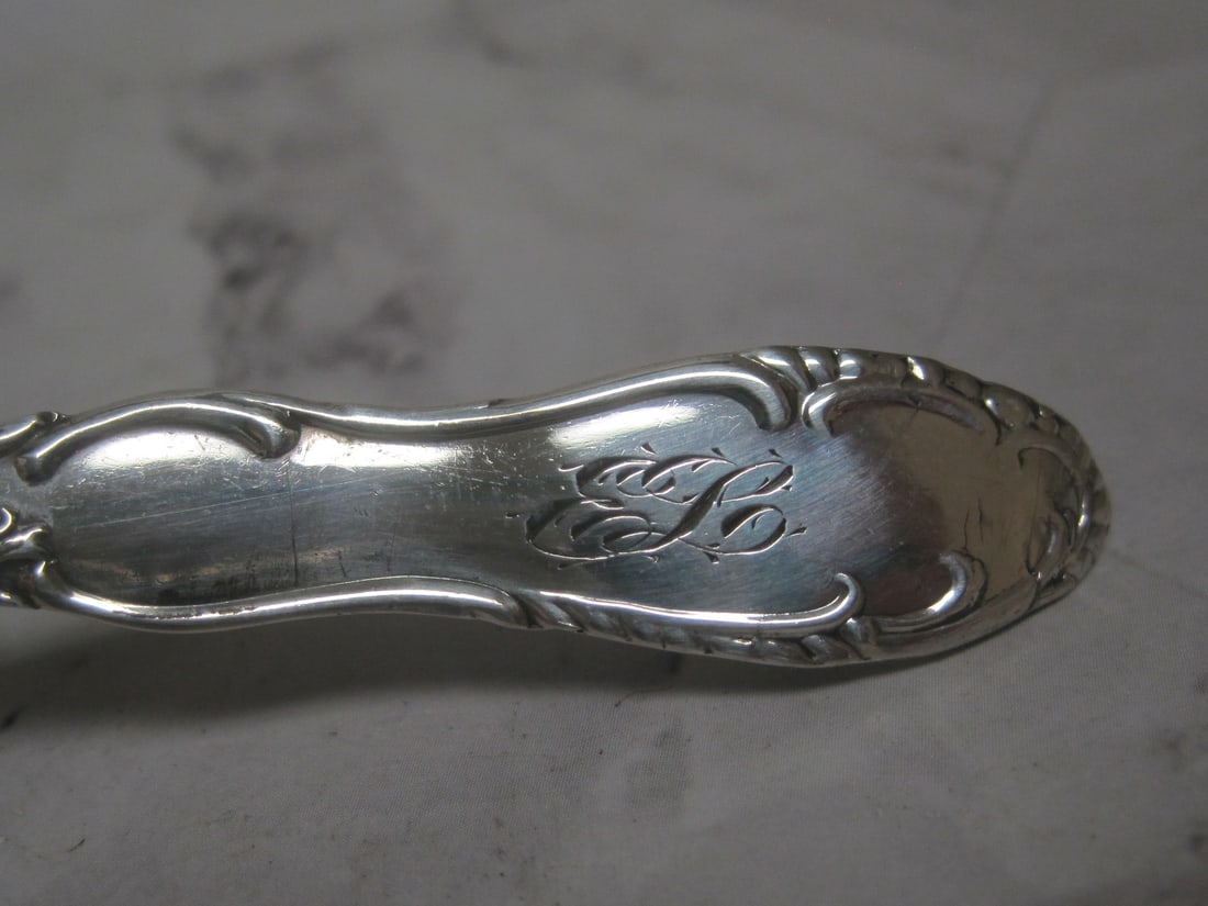 Scarce Victorian Sterling Silver Mustard Ladle - 4