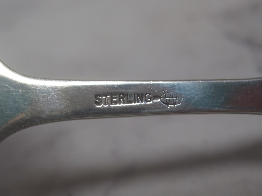 Sterling Silver Petit Four Server - 4
