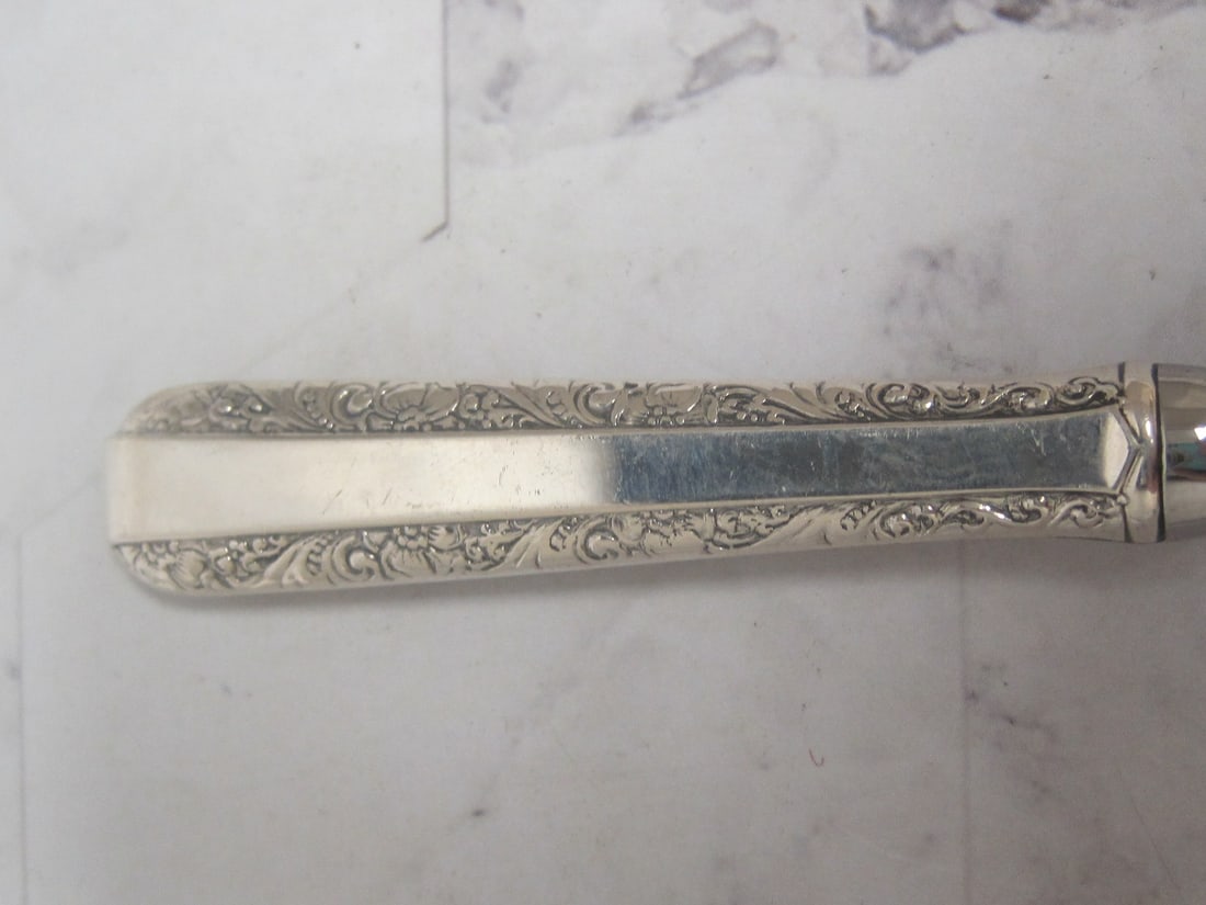 Sterling Silver Handled Cheese Server - 2