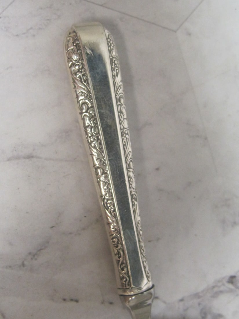 Sterling Silver Handled Cheese Server - 3