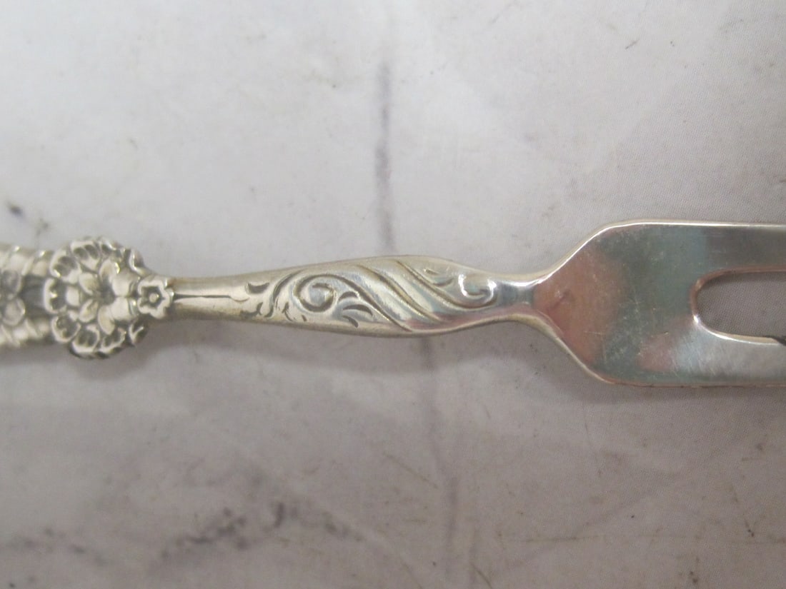 Whiting Sterling Silver Strawberry Fork - 3