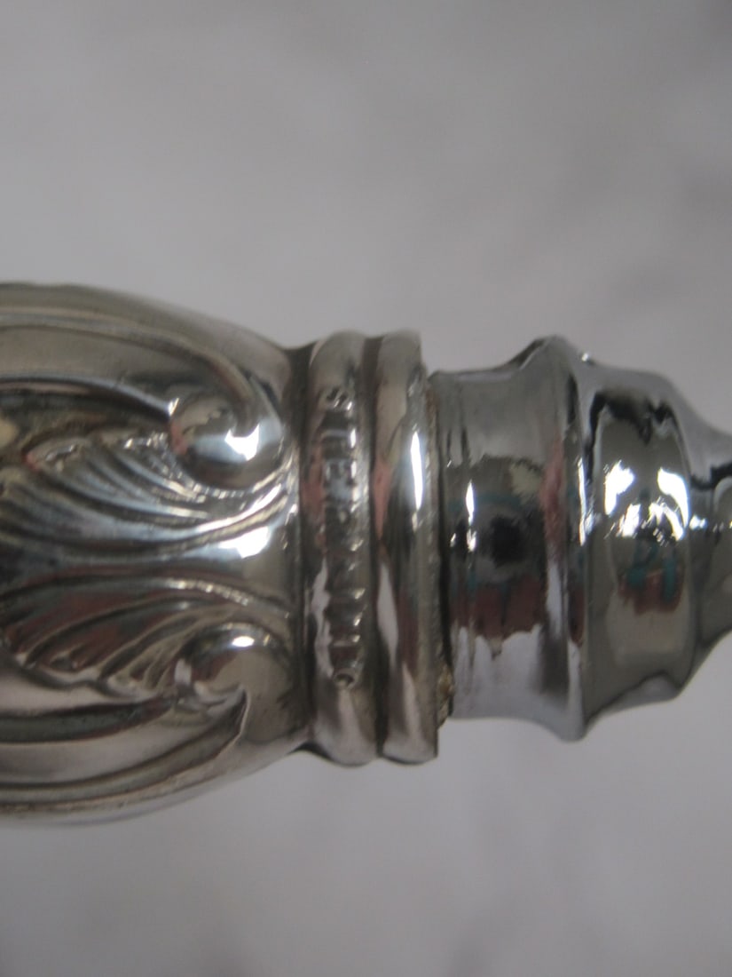 Sterling Silver Handled Meat Carving Fork - 6