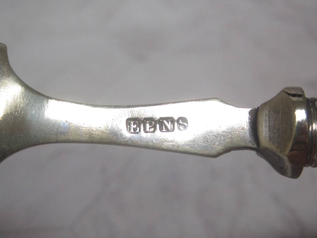 Victorian Antler Handled Jam or Jelly Spoon - 5