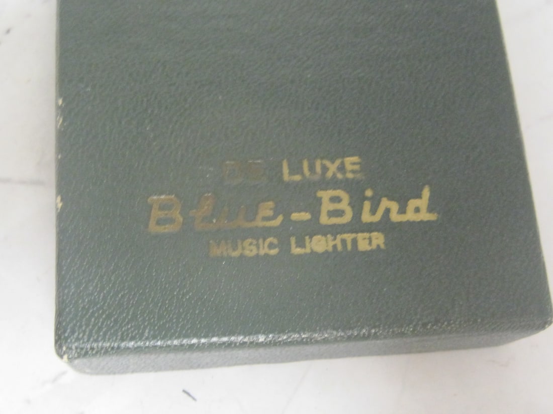 Rare Musical Lighter Deluxe Blue-Bird Model - 5