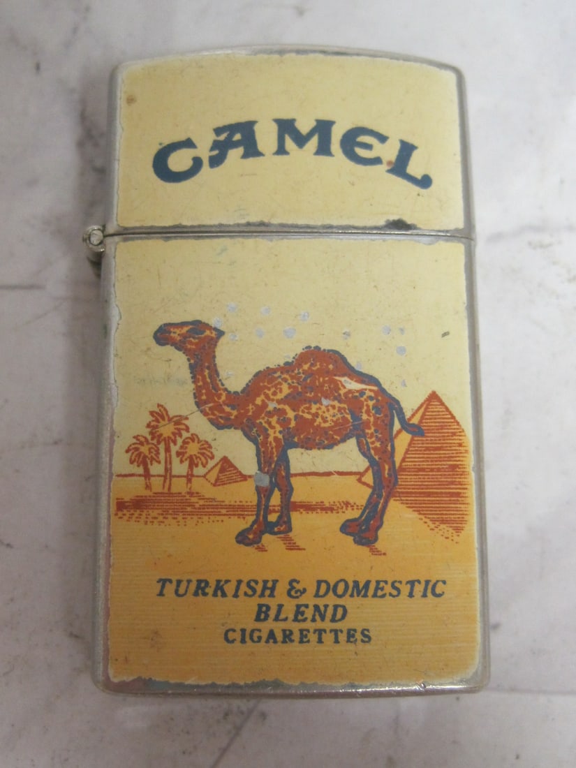 Vintage Penguin Brand Lighter: "Camel" Cigarettes Advertising, Estate find