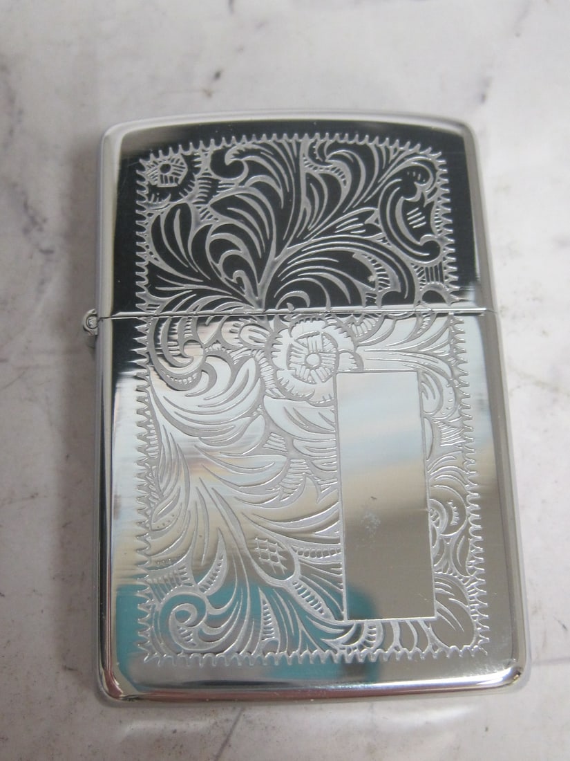 Zippo Lighter Chrome Venetian - 2