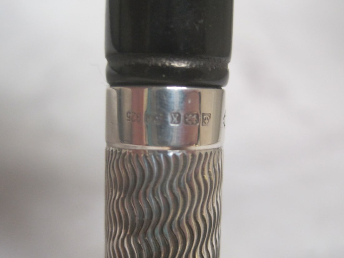 Art Deco Alfred Dunhill Sterling Silver Cigarette Holder - 3
