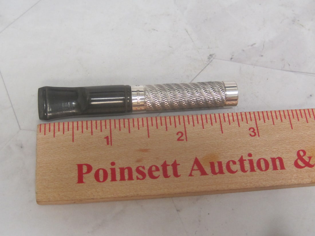 Art Deco Alfred Dunhill Sterling Silver Cigarette Holder - 5