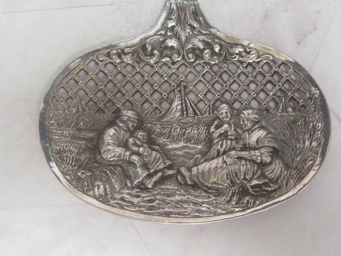 Dutch Silver Skimmer or Server - 2