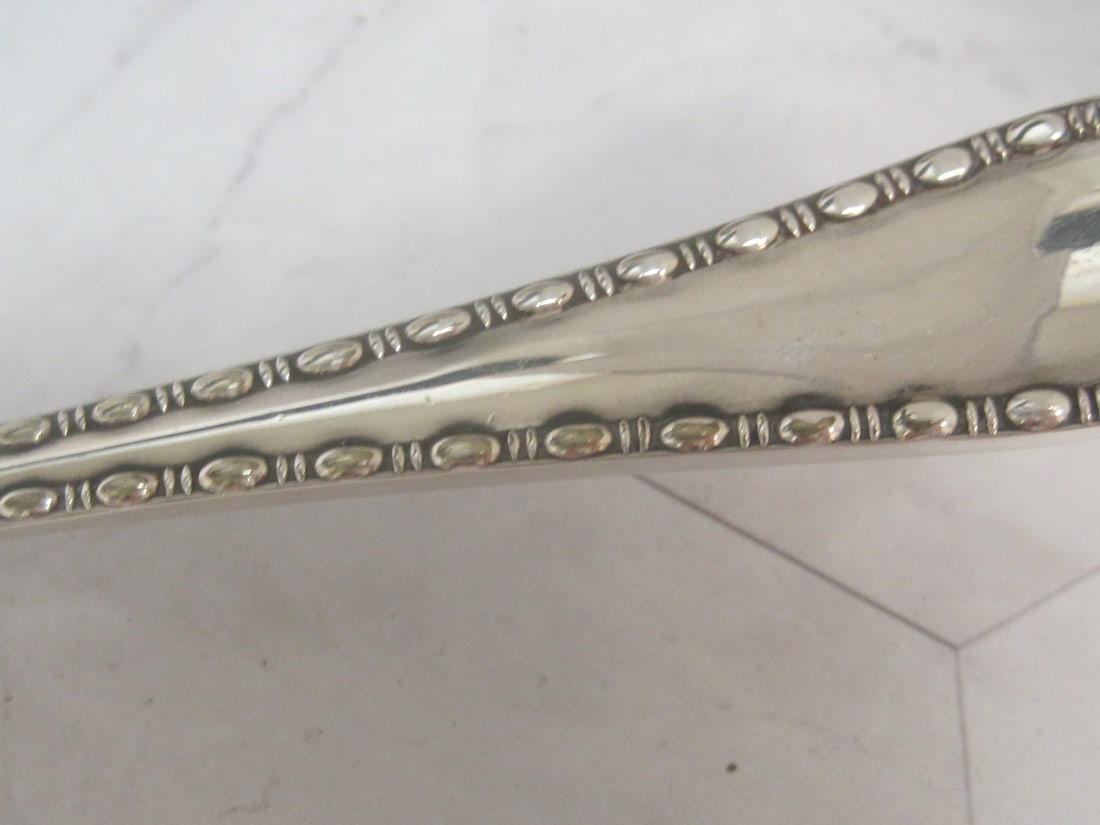 English Victorian Silverplate Crumber - 4