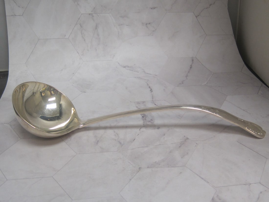 Fine Silverplate Soup Ladle - 2