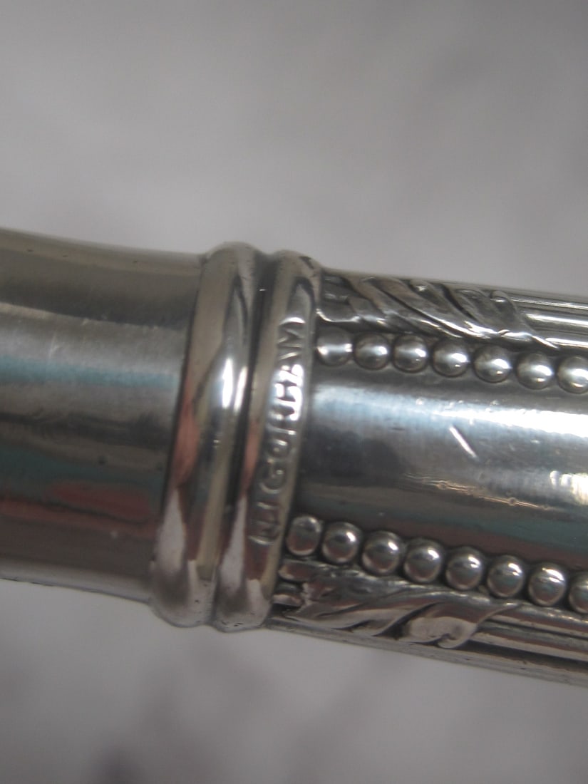 Gorham Victorian Silverplate Knife Sharpener - 4
