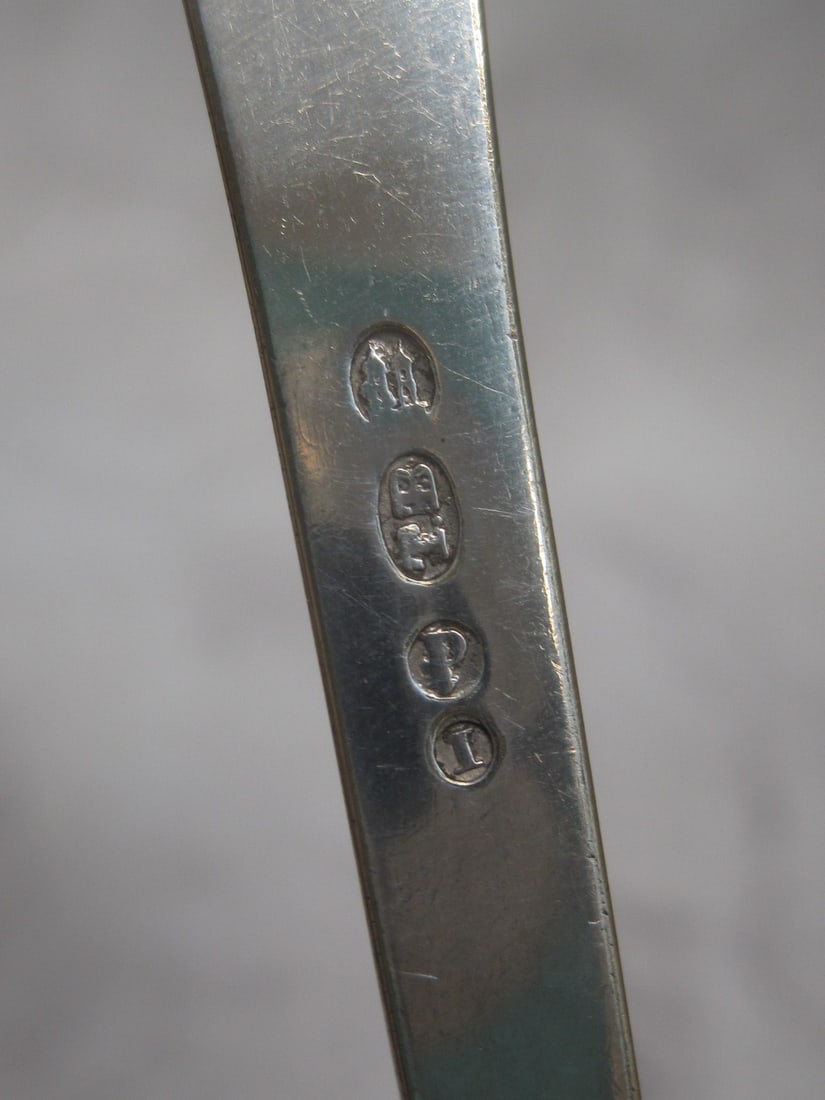 Swedish Art Deco Silverplate Serving Spoon - 5