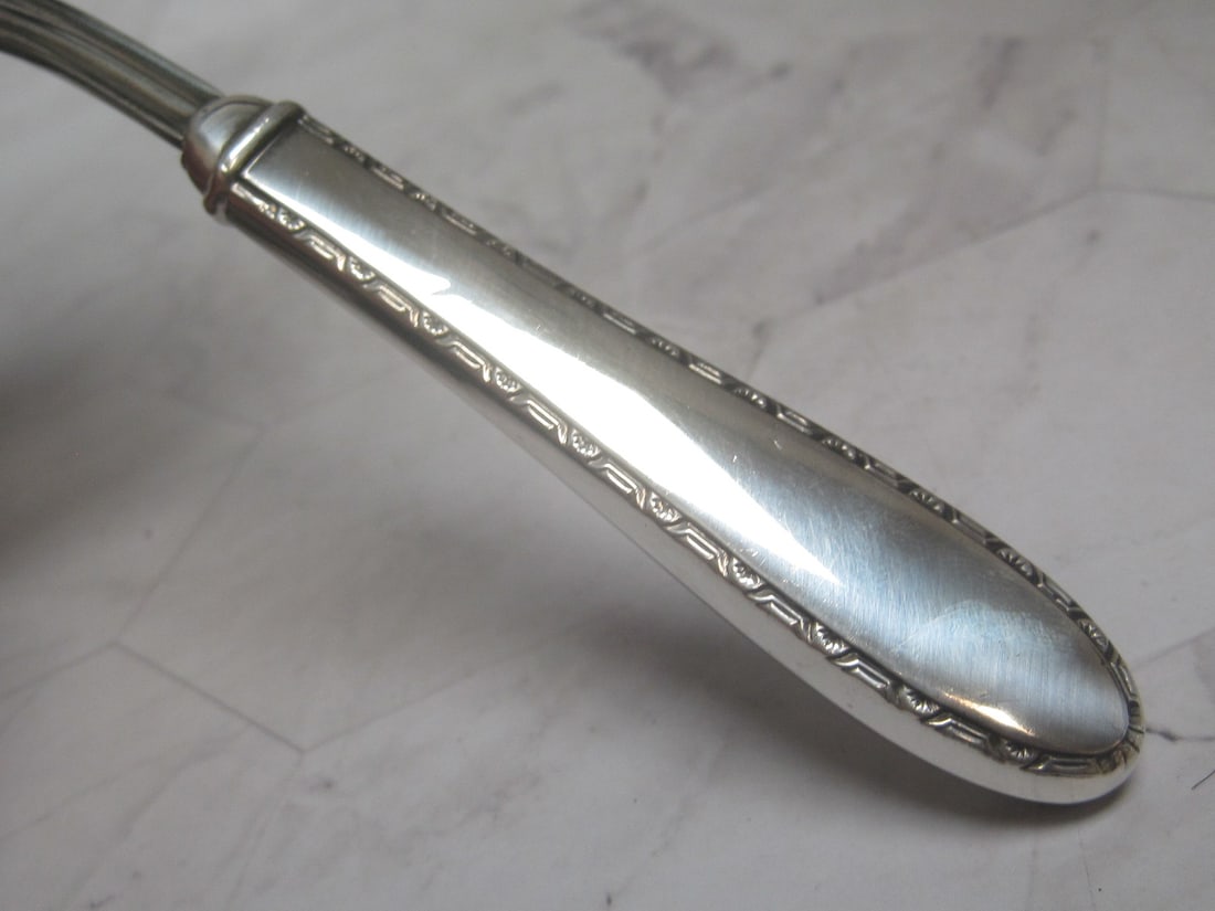 Sterling Silver Handled Buffet Fork - 3