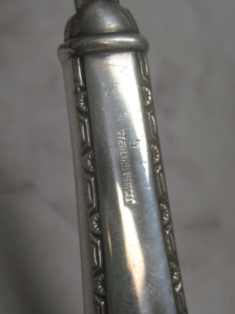 Sterling Silver Handled Buffet Fork - 4