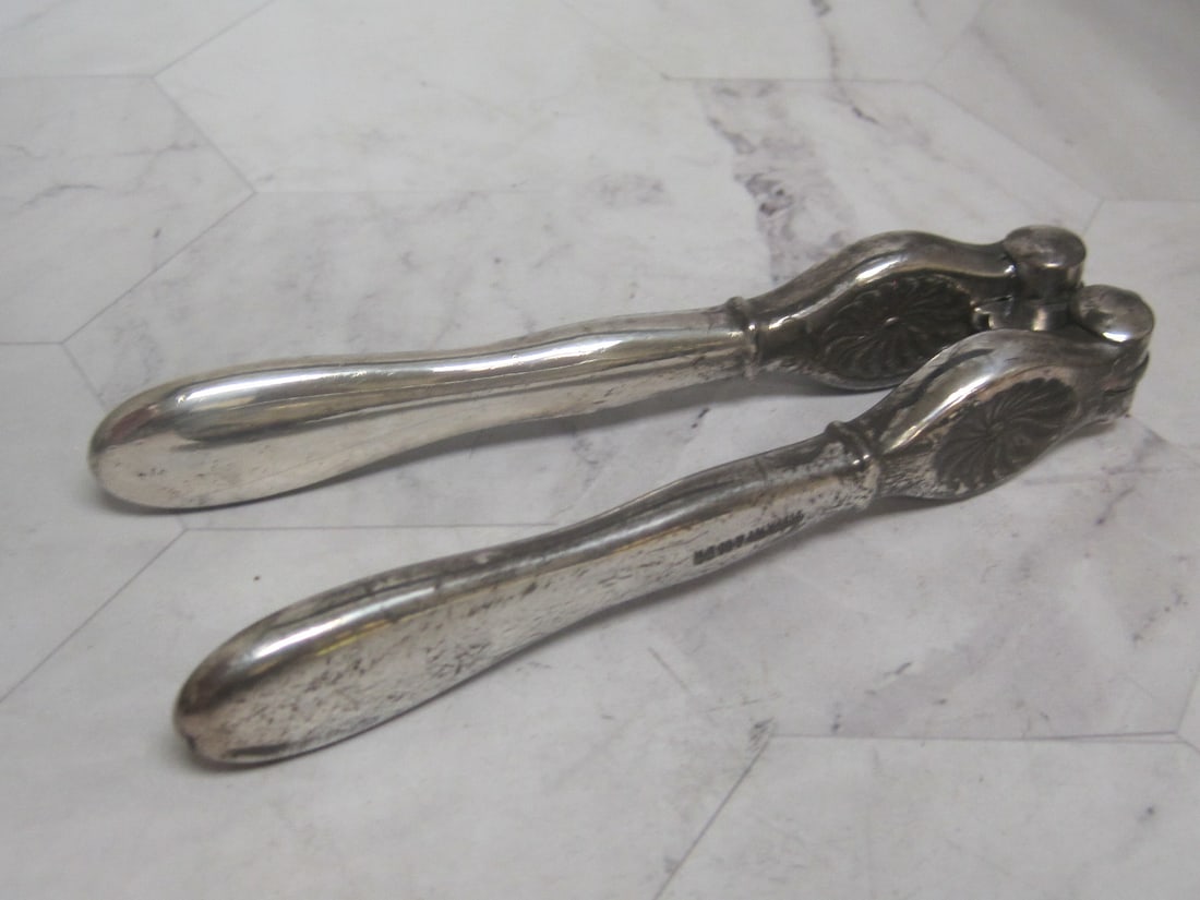 Tiffany & Co. Vintage Silverplate Nut Cracker: 5 1/4"