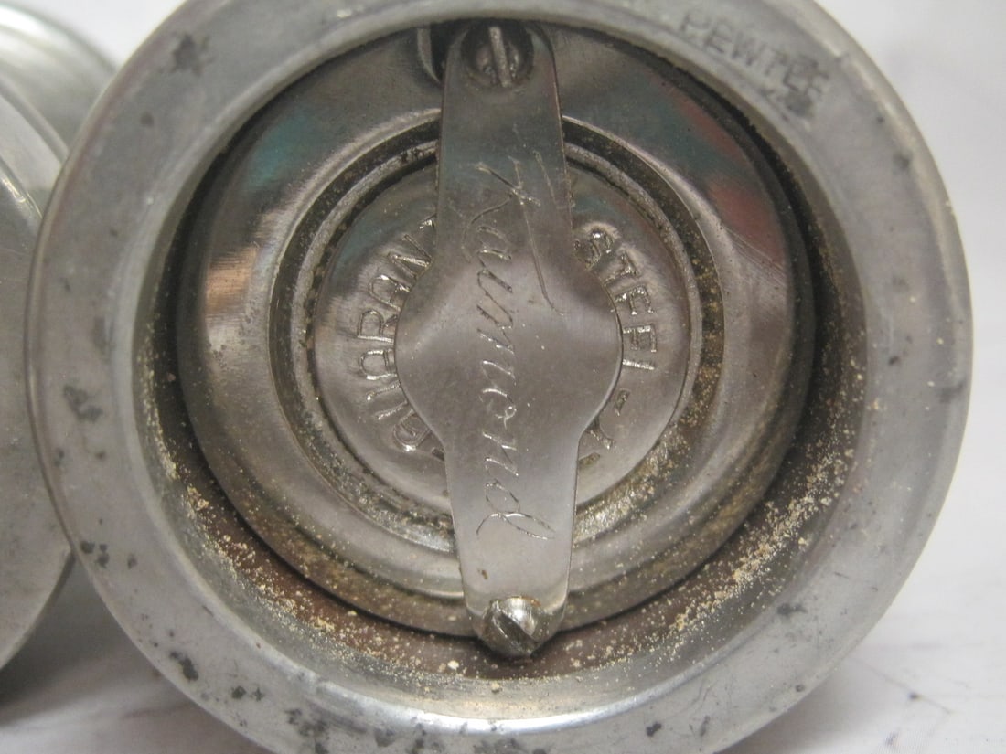 Pewter Pepper Mill & Salt Shaker - 5