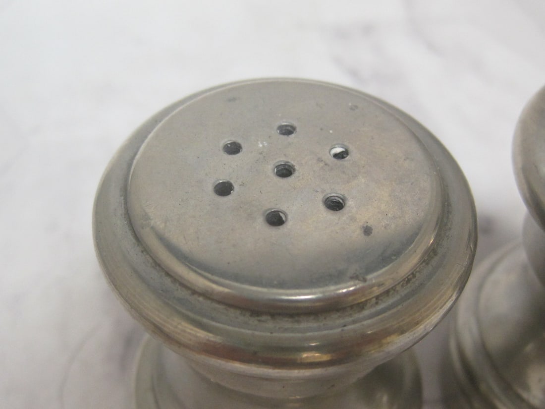 Pewter Pepper Mill & Salt Shaker - 2