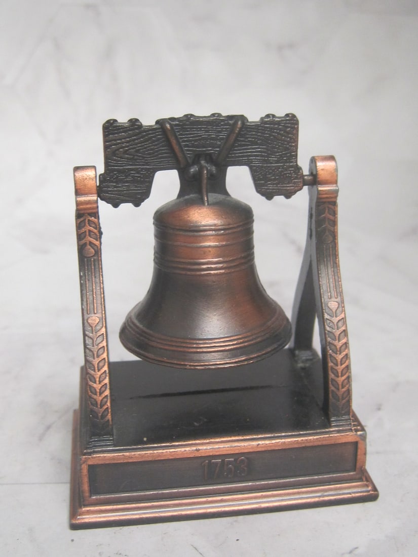 Liberty Bell Bronzed Figural Pencil Sharpener (1 of 5)