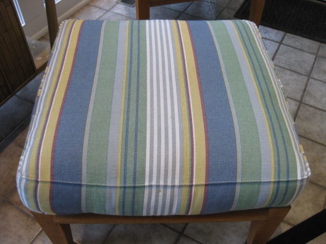 Lane WeatherMaster Indoor/Outdoor Armchair and Ottoman with Removable Cushions - 13