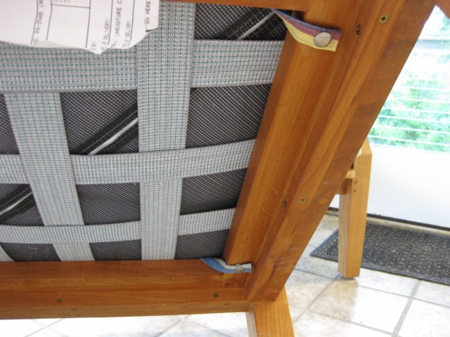 Lane WeatherMaster Indoor/Outdoor Armchair and Ottoman with Removable Cushions - 15