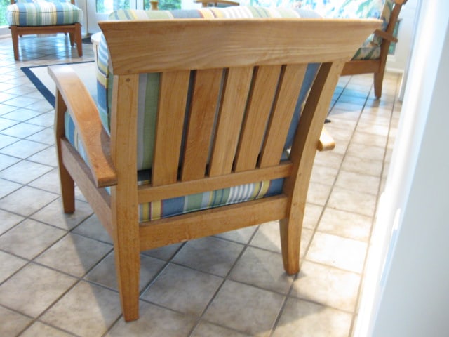 Lane WeatherMaster Indoor/Outdoor Armchair with Removable Cushions - 4