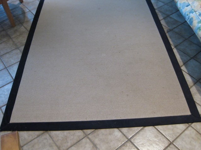 Capel Black Banded Berber Low Loop Area Rug - 3