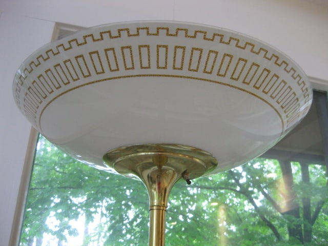 Midcentury 3-Way Torchiere Floor - 2