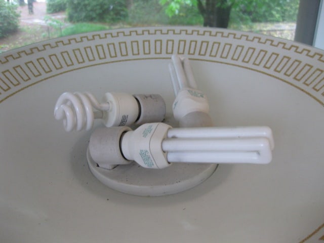 Midcentury 3-Way Torchiere Floor - 7