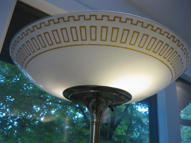 Midcentury 3-Way Torchiere Floor - 8