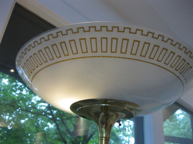 Midcentury 3-Way Torchiere Floor - 9