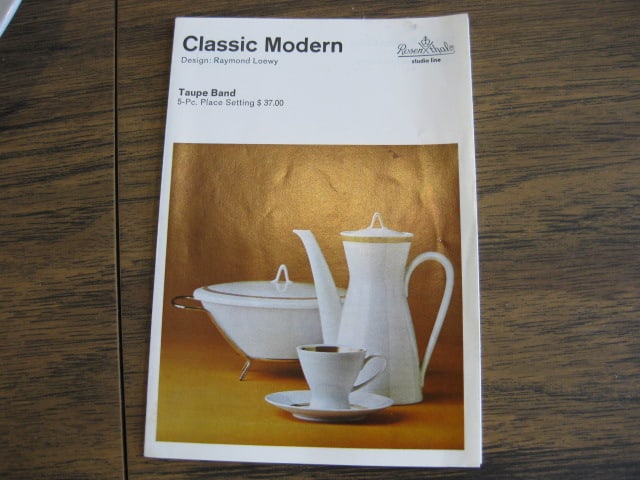 1970 Rosenthal Studio Line "Classic Rose" China by Designer Raymond Loewy - 5