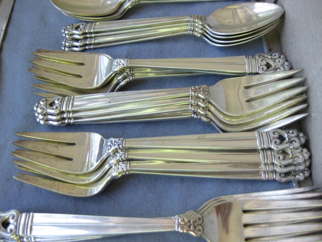 International Sterling "Royal Danish" Flatware - 4