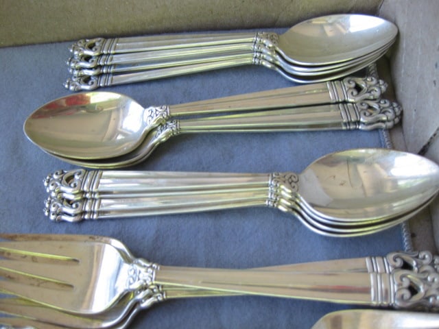 International Sterling "Royal Danish" Flatware - 5