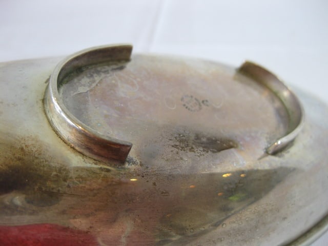 Mexican 925 Sterling Footed Dish - 7