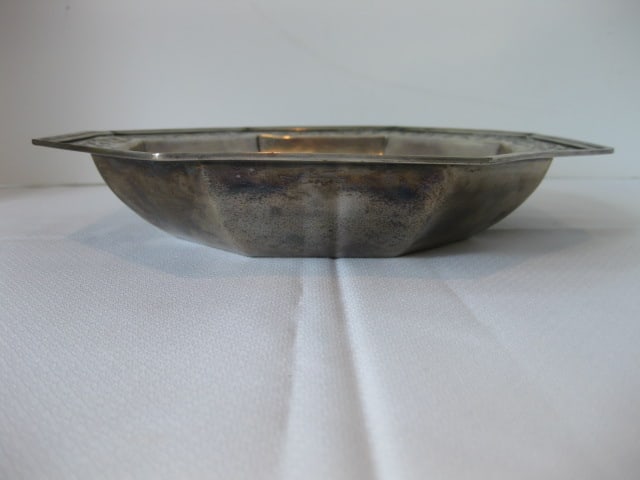 Vintage Alvin Sterling Octagonal Bowl - 3
